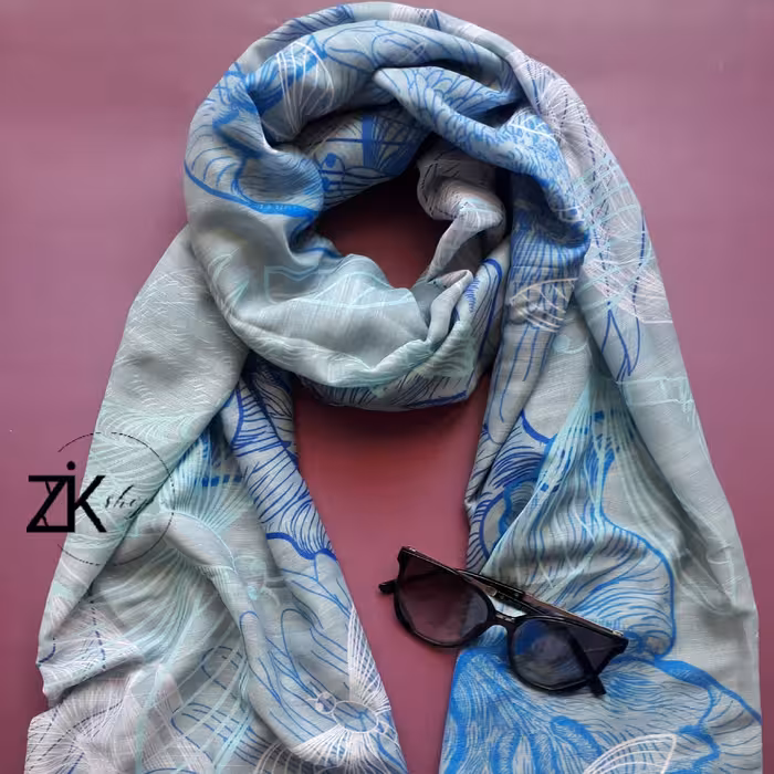 شال تابستونی با رنگهای پاستلی (حراج واقعی)