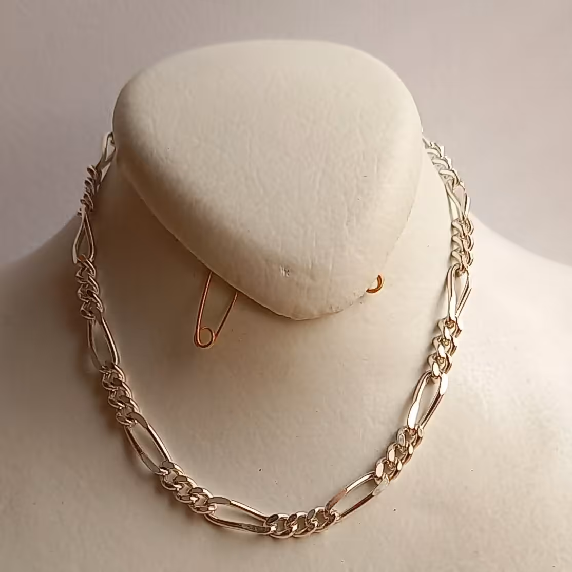 دستبندمردانه زنانه نقره عیار 925 مدل فیگارو