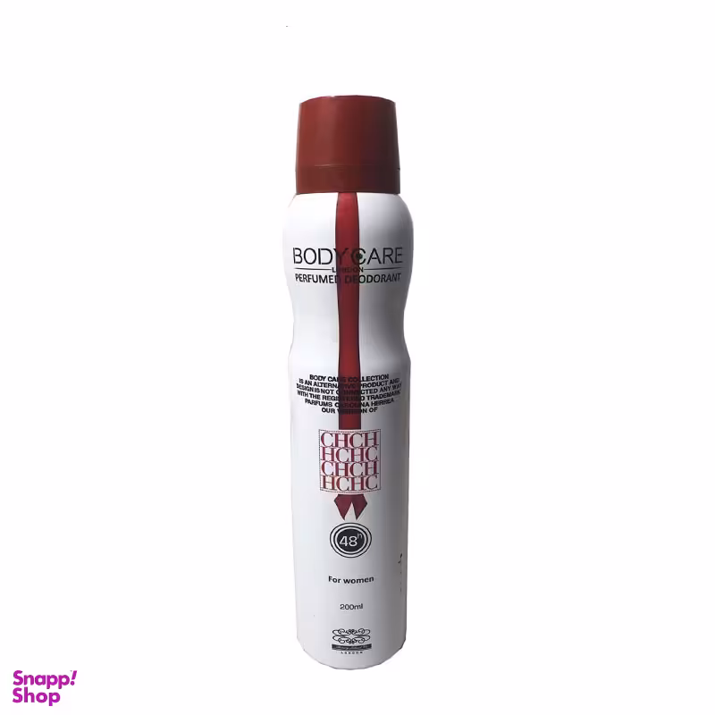 اسپری بدن زنانه بادی کر مدل سی اچ حجم 200 میلی لیتر