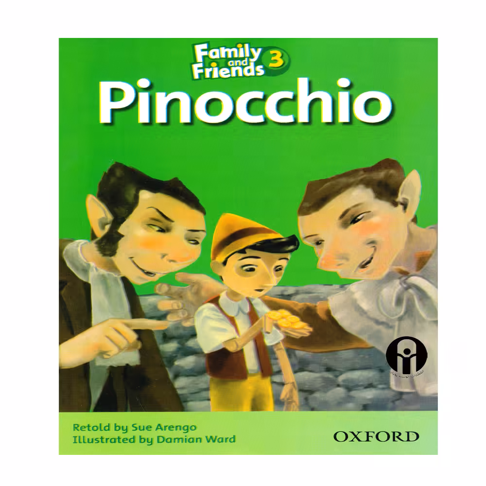 کتاب Pinocchio اثر Retold and Sue Arengo انتشارات الوندپویان