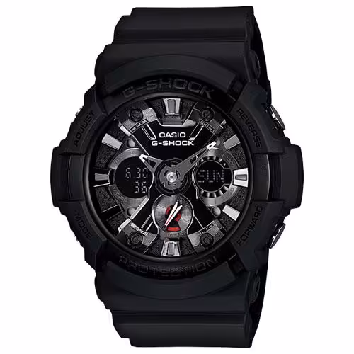 ساعت مچی عقربه ای مردانه کاسیو جی شاک مدل GA-201-1ADR