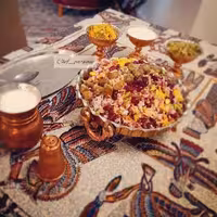 سفره سنتی قلمکاری طرح هخامنشی