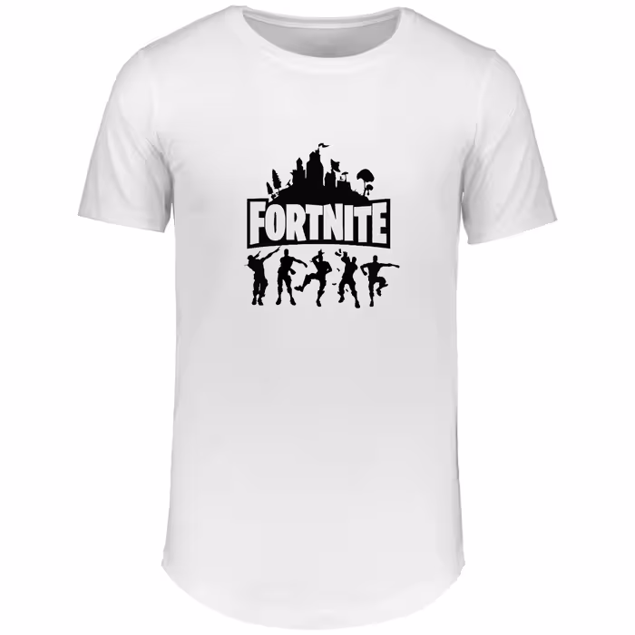 تیشرت آی برند طرح فورتنایت - Fortnite در سه رنگ سفید مشکی نوک مدادی و د رسه سایز L XL XXL