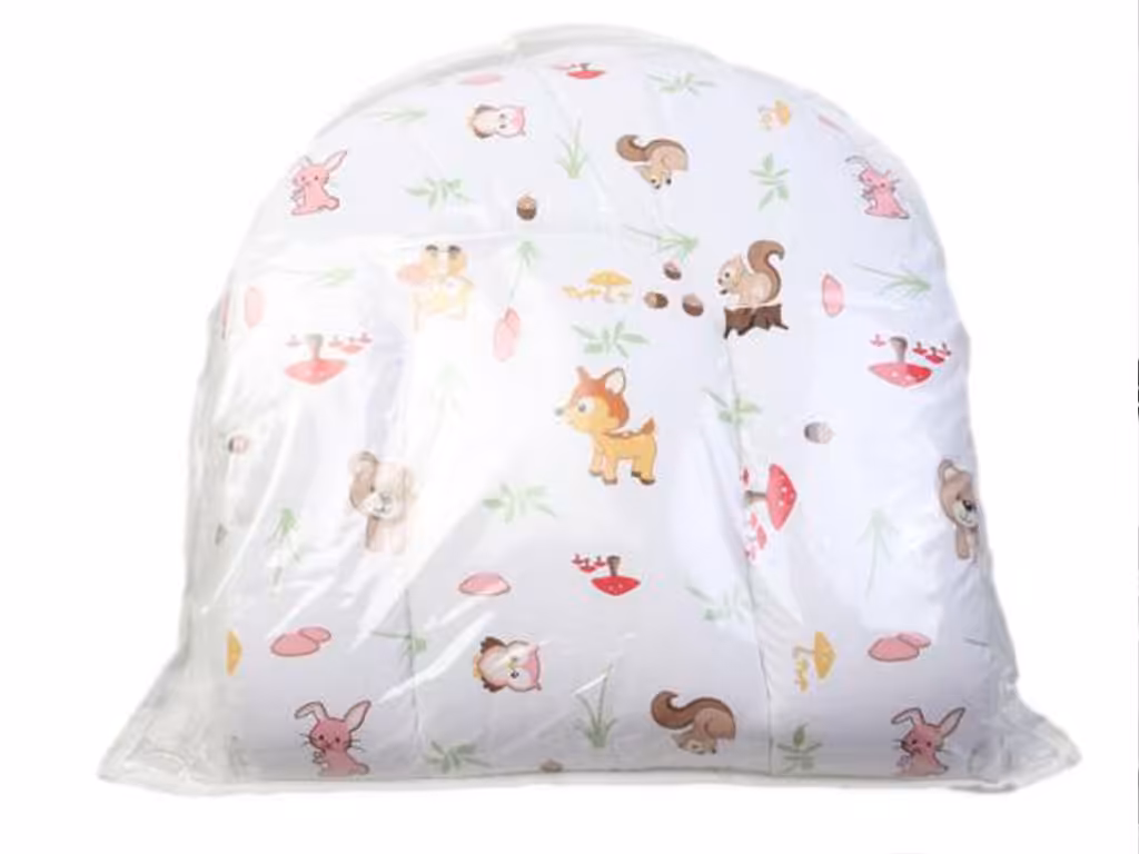 پشه بند تشک دار نوزادی طرح  سنجاب بیبی لایک baby like