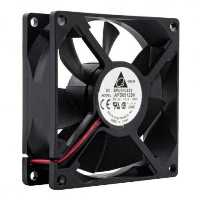 فن بلبرینگی 12V-051A سایز 8x8x25 مارک DELTA مدل AFB0812SH