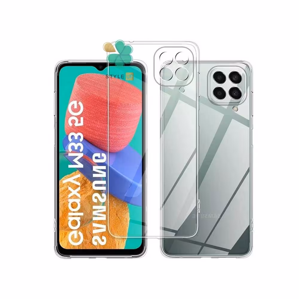 قاب گوشی ژله ای محافظ لنز دار مناسب سامسونگ Galaxy M33