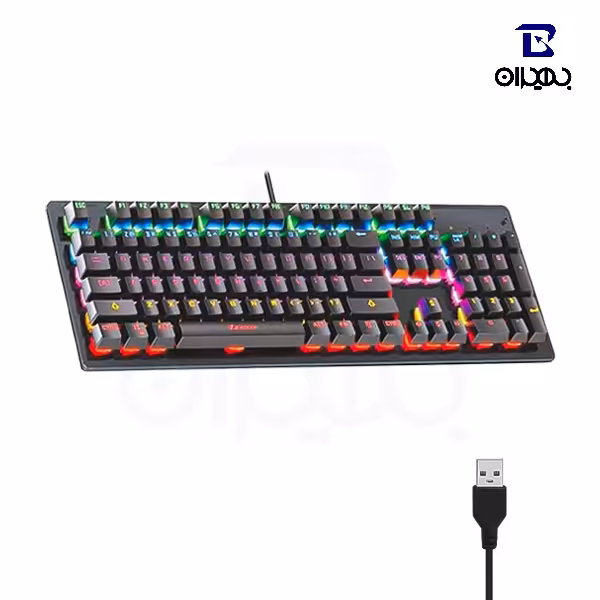 کیبورد مخصوص بازی مکانیکال جرتک مدل SPRINT JK520