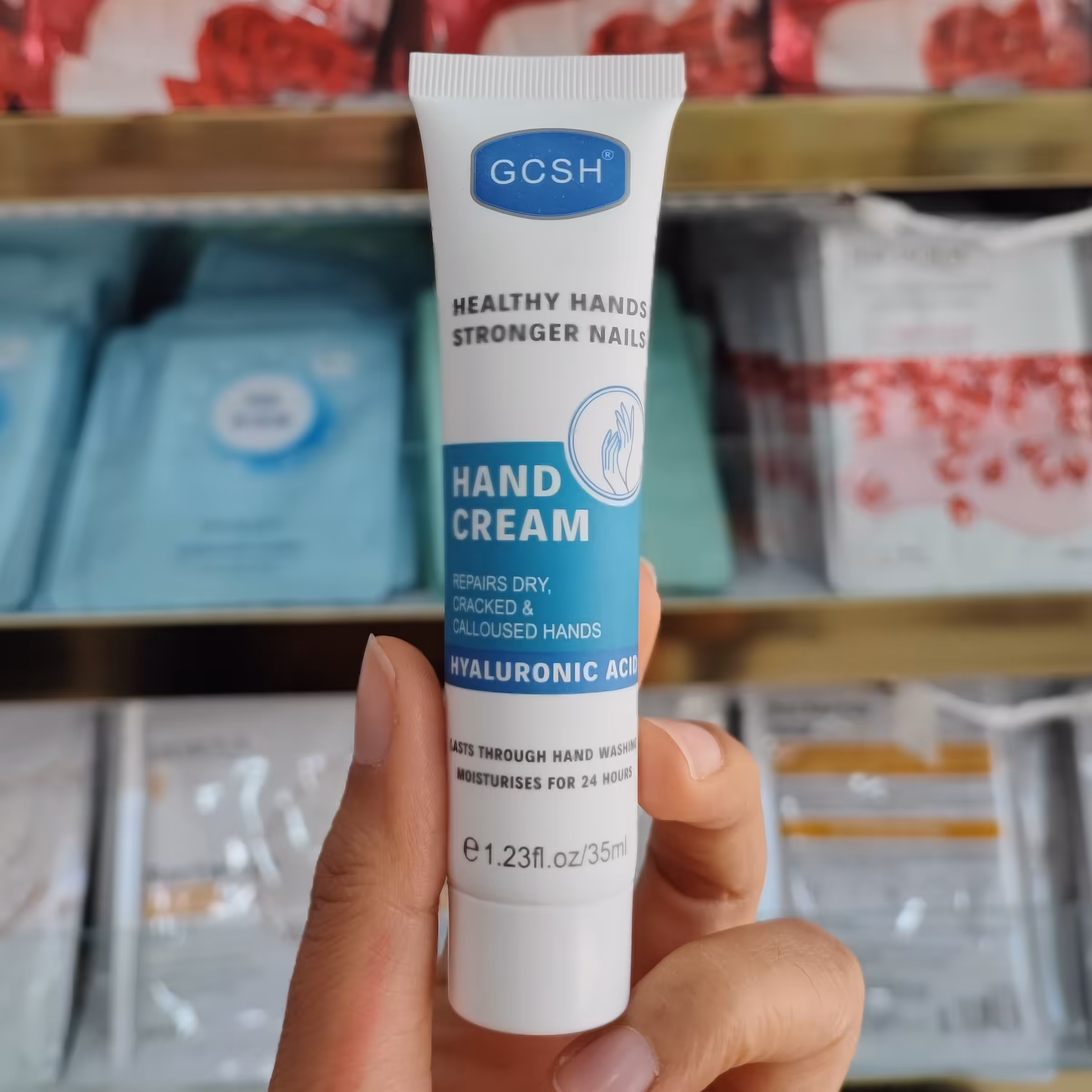 کرم مرطوب کننده دست  و ناخن هیالورونیک اسید گاش حجم35 میل