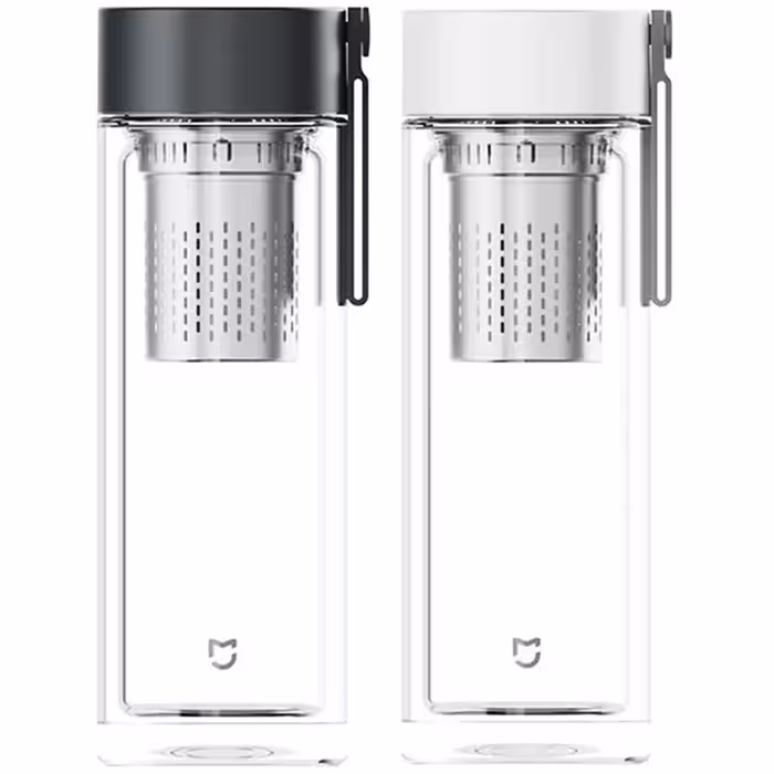 فلاسک شیشه‌ای دو لایه مسافرتی 400 میلی‌لیتری میجیا شیائومی MJBLB01PL