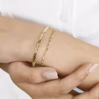 دستبند استیل ماری دو لاین کد 5999