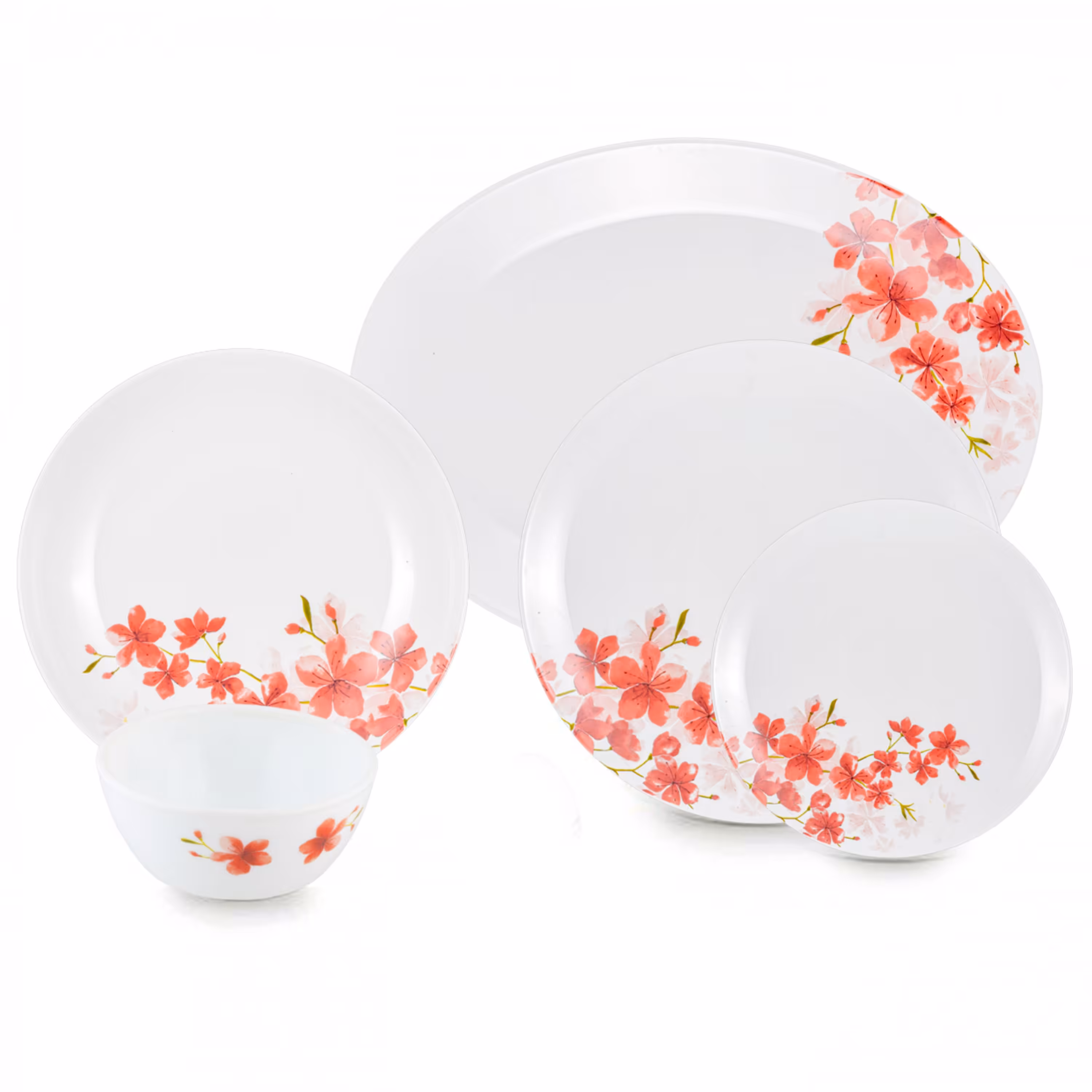 سرویس غذا خوری 25 پارچه اوپال هومیت طرح لیندا