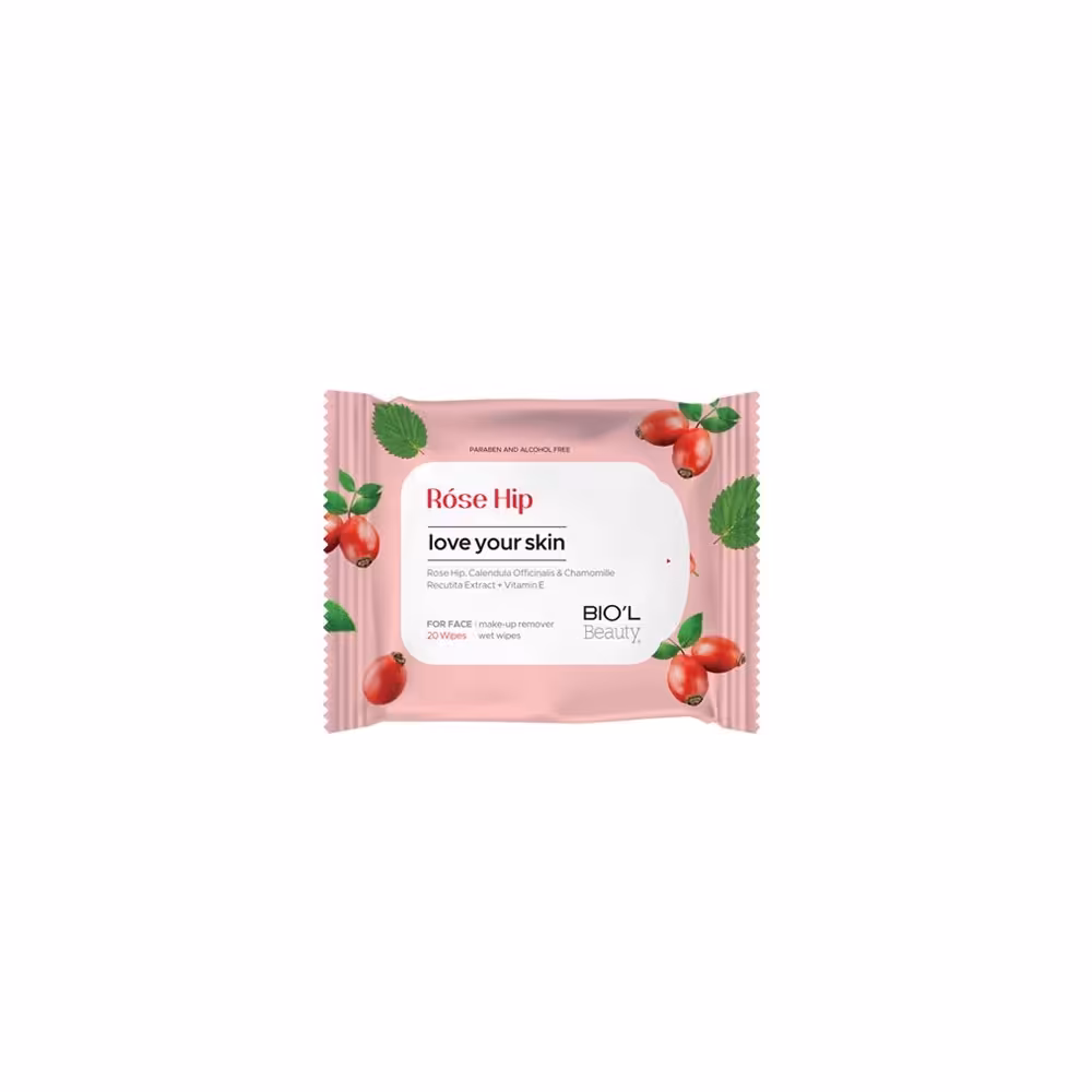 دستمال مرطوب بیول مدل roze hip