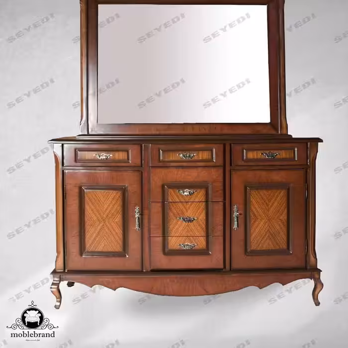 کنسول سه درب جناقی کشودار