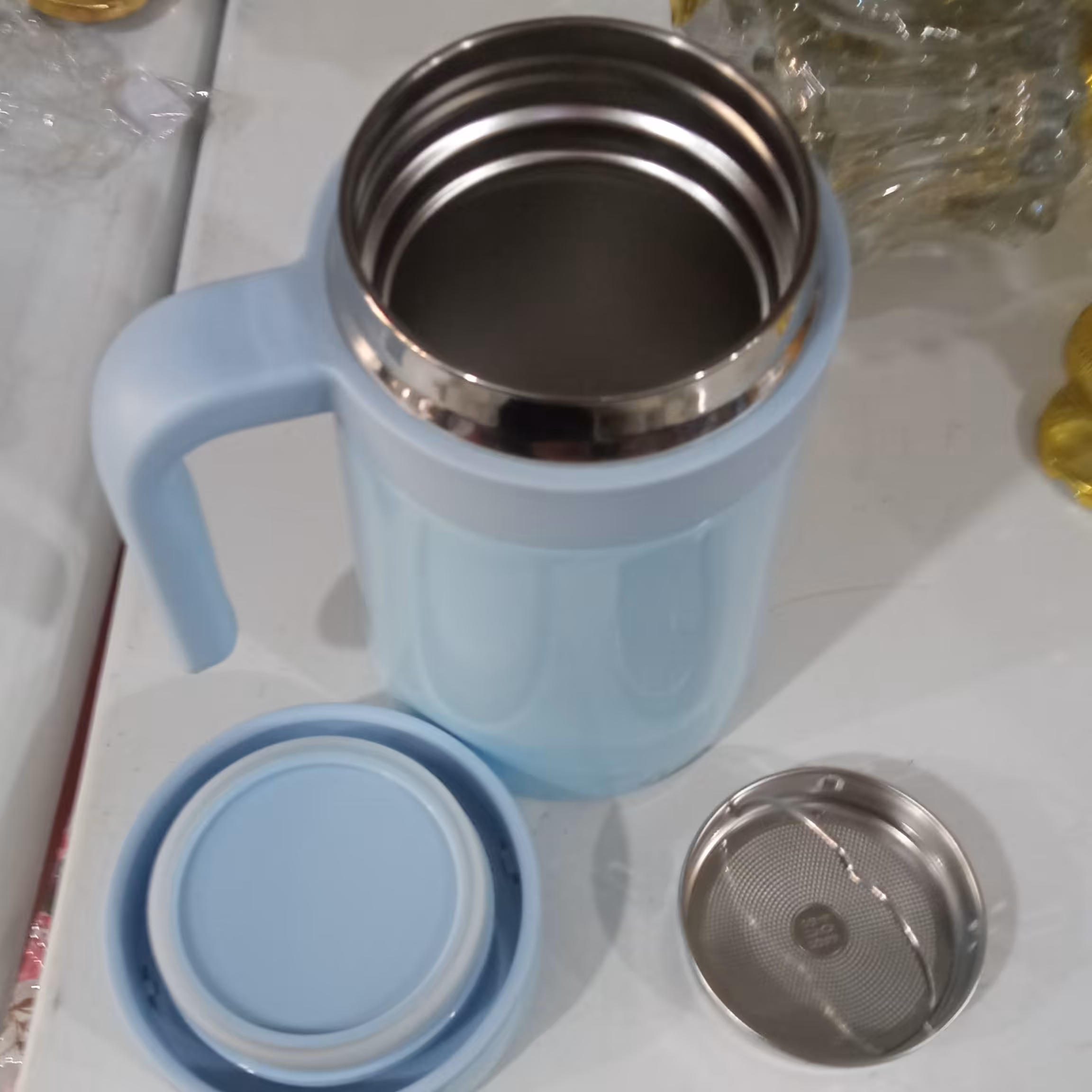 فلاسک مسافرتی همراه استیل 316 خالصباکیفیت پرفروشترین 