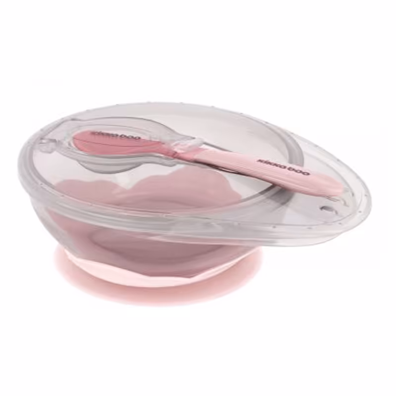 ظرف غذا چسبان کیکابو با قاشق