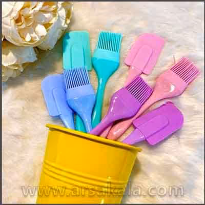 فرچه و لیسک رنگی تکی