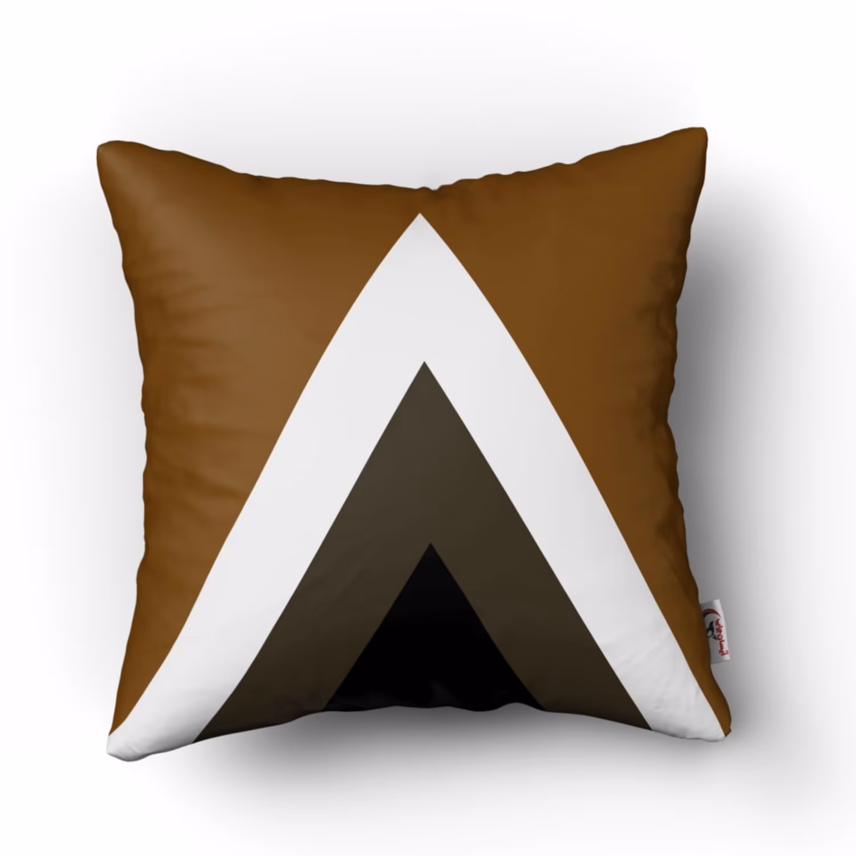 کاور کوسن بهشت طرح مثلث جنس مخمل عالی  دو طرف چاپ