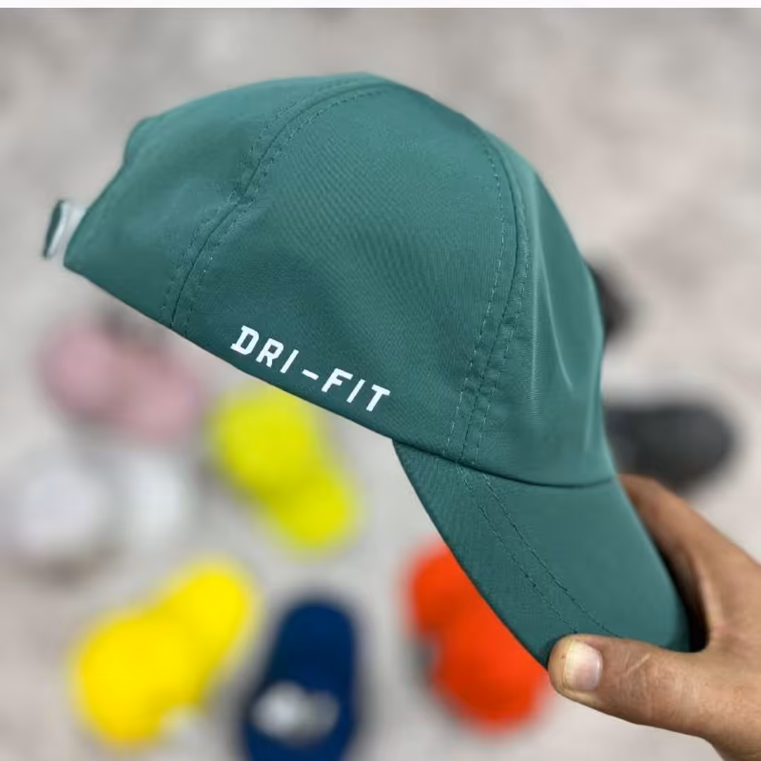 کلاه NIKE SPORT جنس درجه یک رنگ سبز کاراکو اسپرت