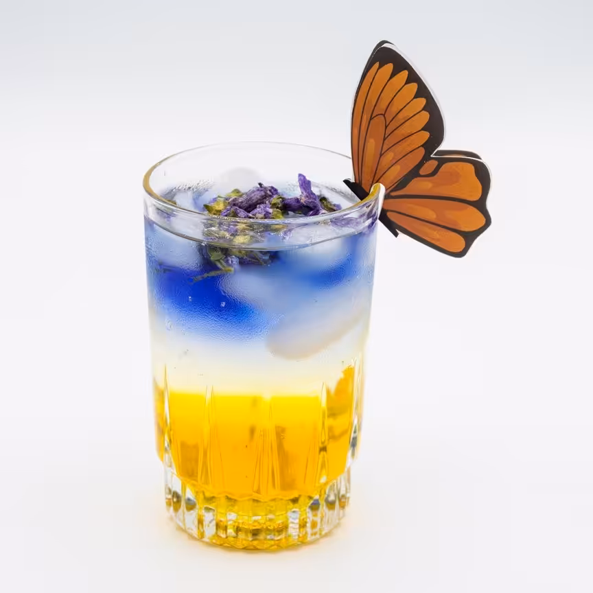 پروانه تزیینی لیوان، پروانه تزیینی تی بگ، کاپوچینویی، 20 عددی