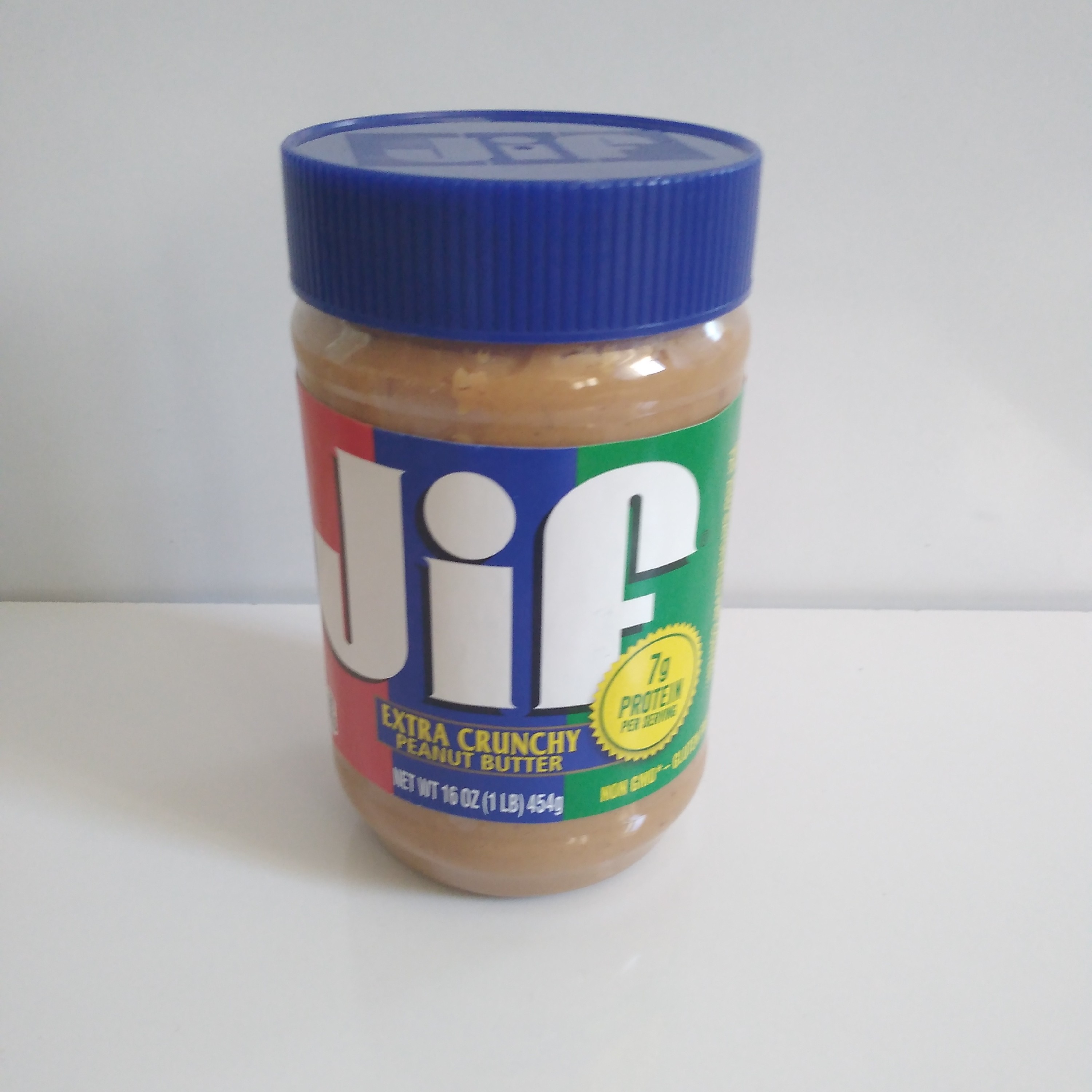کره بادام زمینی کرانچی جیف آمریکا Jif سایز 454 گرمی