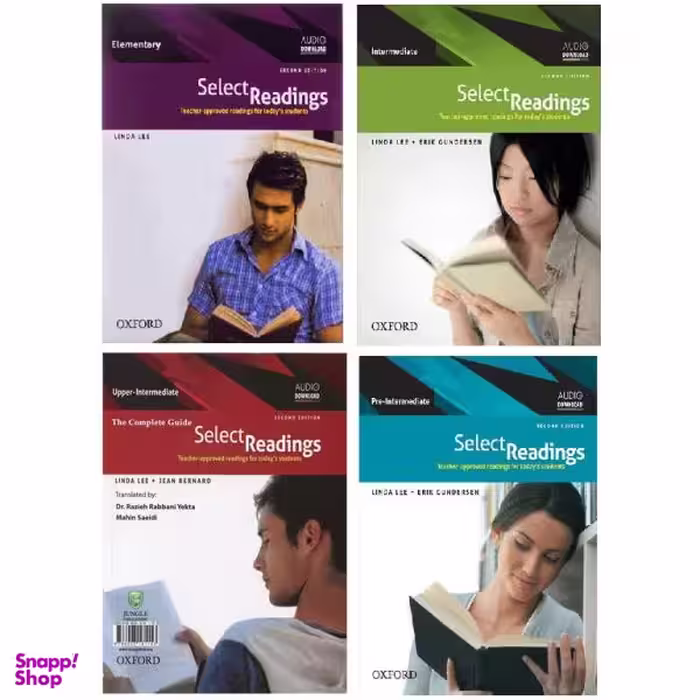 کتاب Select Reading Second Edition اثر Erik Gundersen and Linda Lee انتشارات آکسفورد 4 جلدی