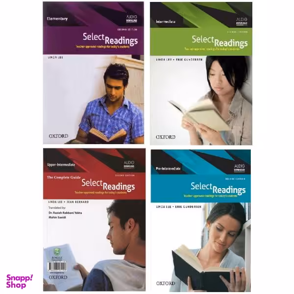 کتاب Select Reading Second Edition اثر Erik Gundersen and Linda Lee انتشارات آکسفورد 4 جلدی