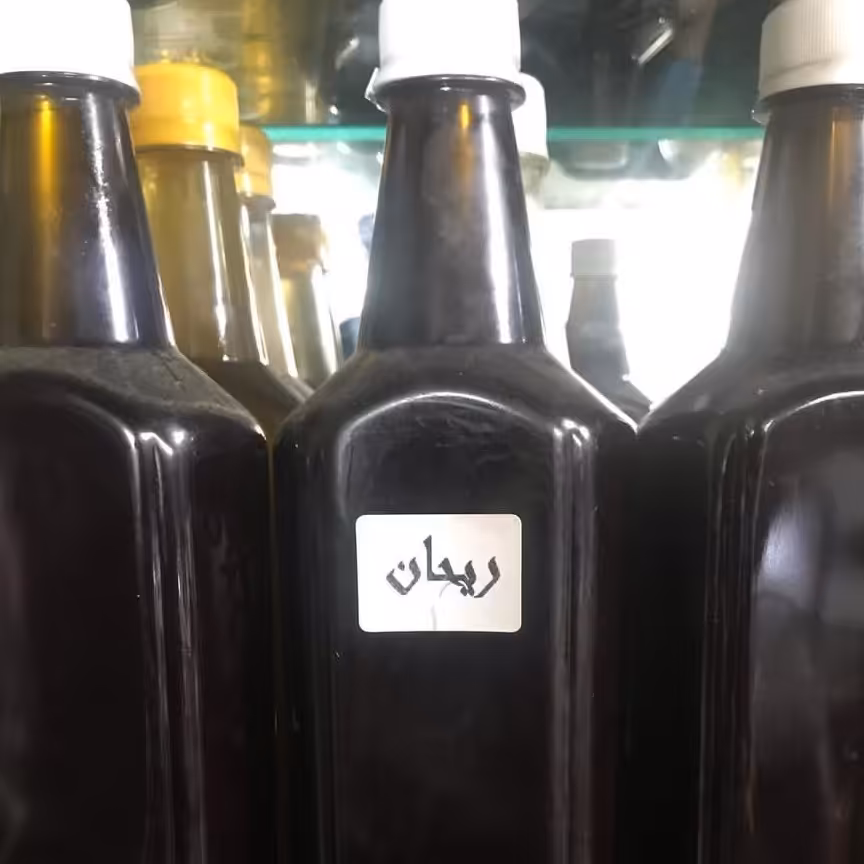 روغن ریحان 60 میل درجه یک خالص