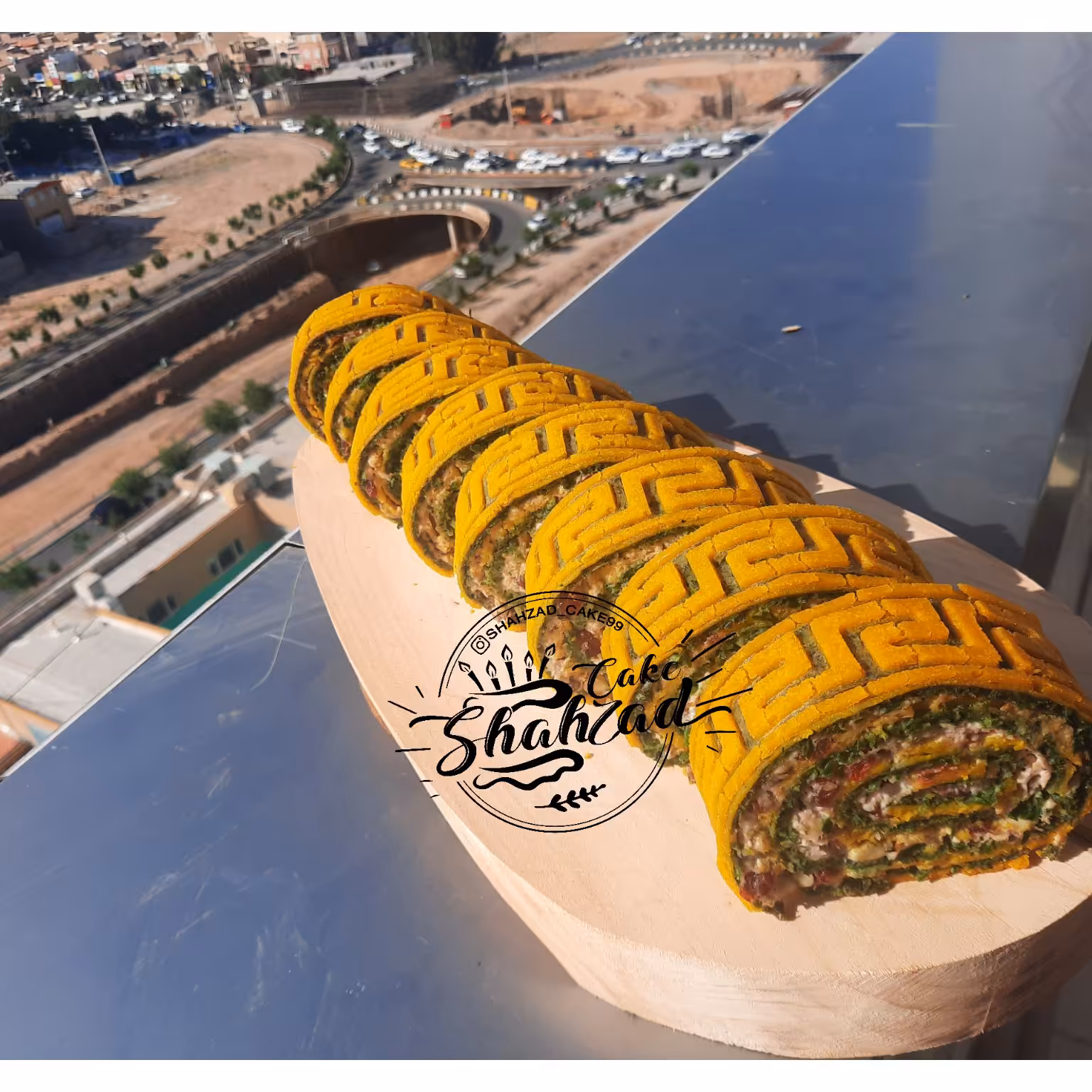 فینگرفود رولت کوکوسبزی طرح ورساچه