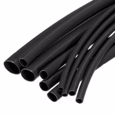 مجموعه 26 عددی وارنیش حرارتی مشکی سایز 1mm - یک متر