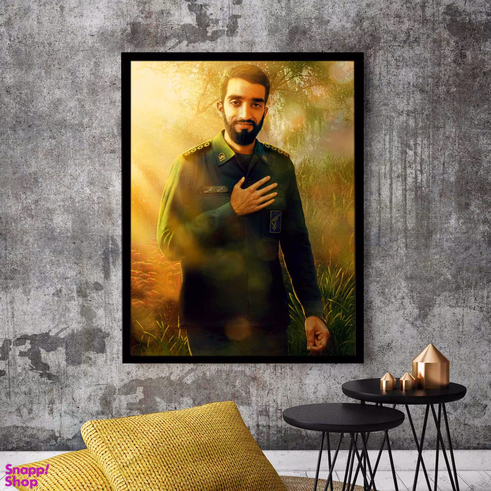 تابلو بکلیت طرح محسن حججی مدل B-7034