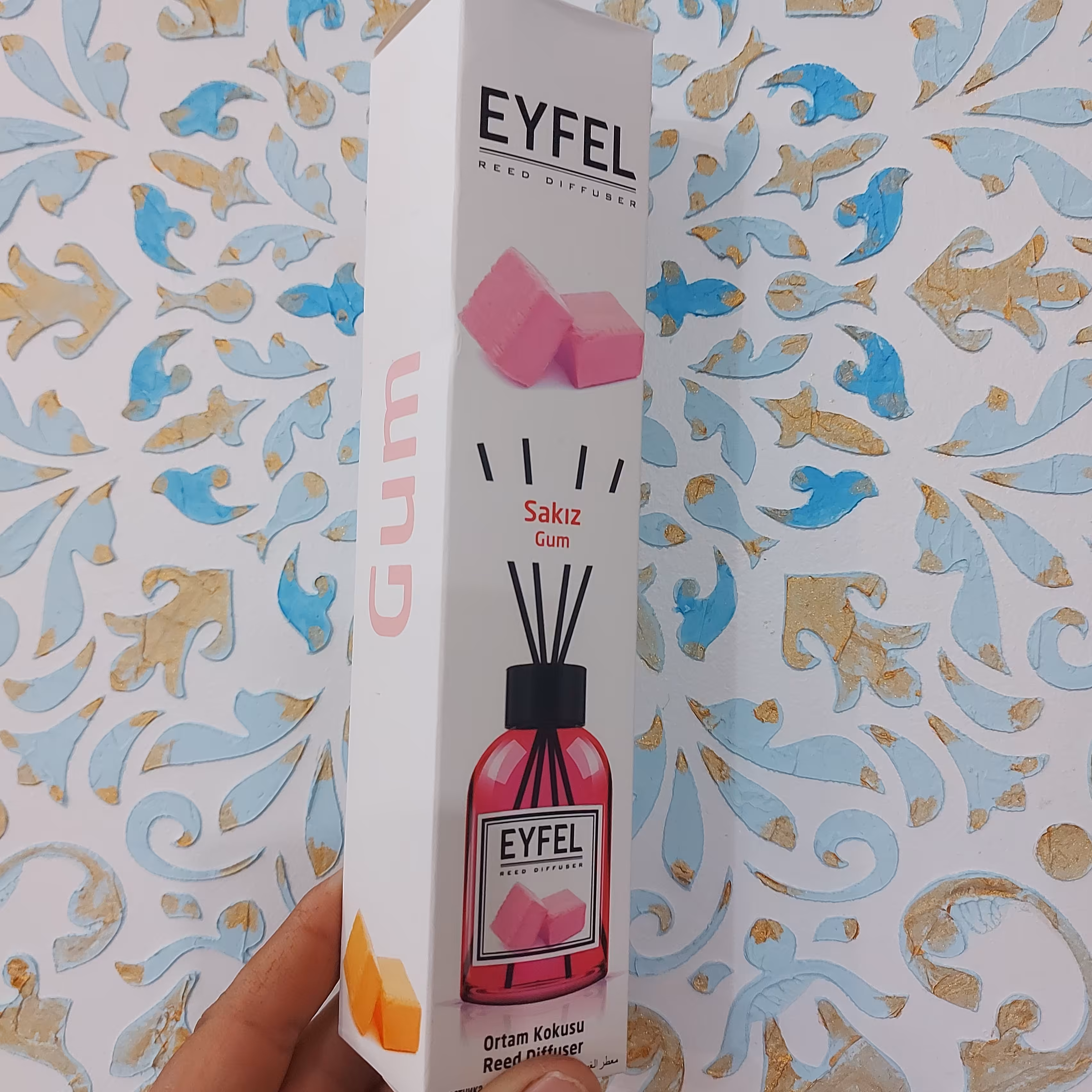 خوشبو کننده ایفل 110 میل اصل ترکیه رایحه گام (آدامس)