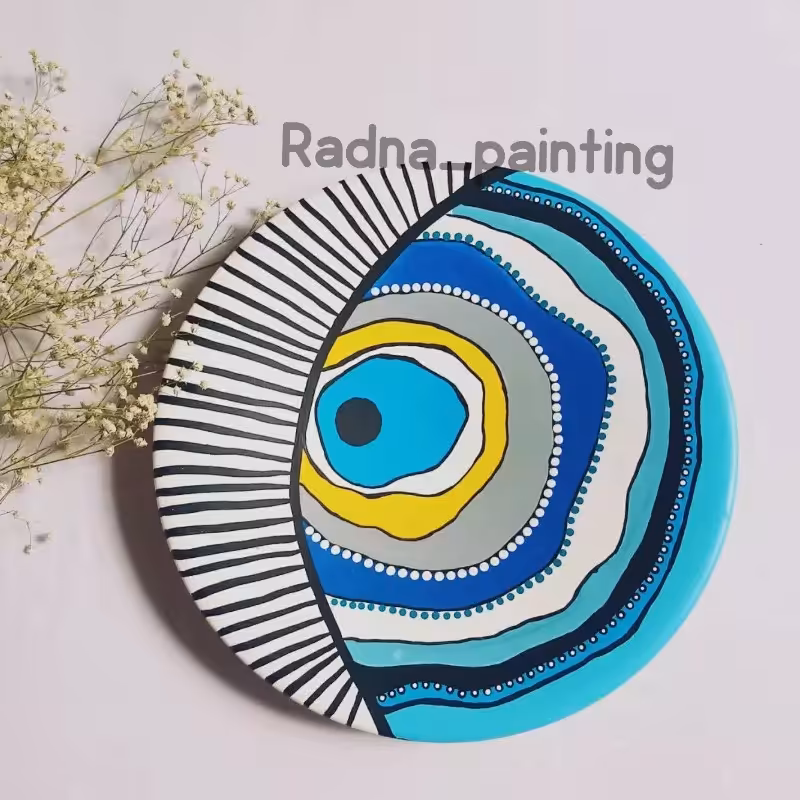 دیوارکوب چشم نظر سایز30