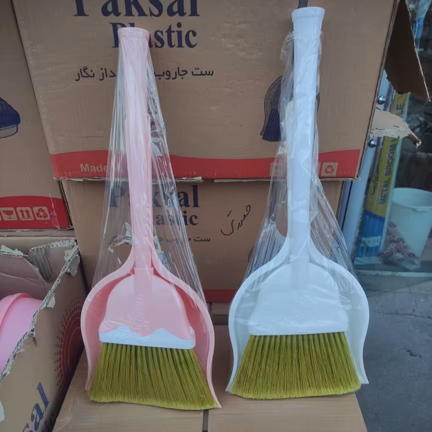 جارو خاک انداز دسته بلند 