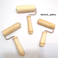 وردنه  غلتکی چوبی 