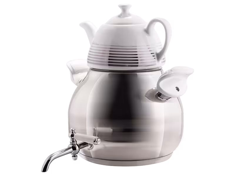 ست کتری استیل و قوری نالینو  Atrina