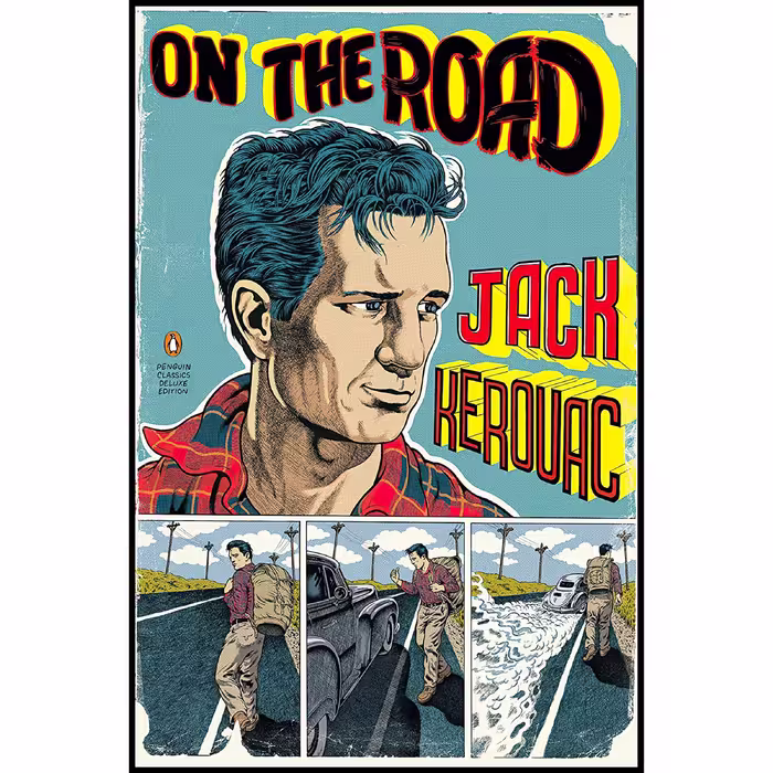 کتاب زبان اصلی On the Road اثر Jack Kerouac انتشارات Penguin Classics