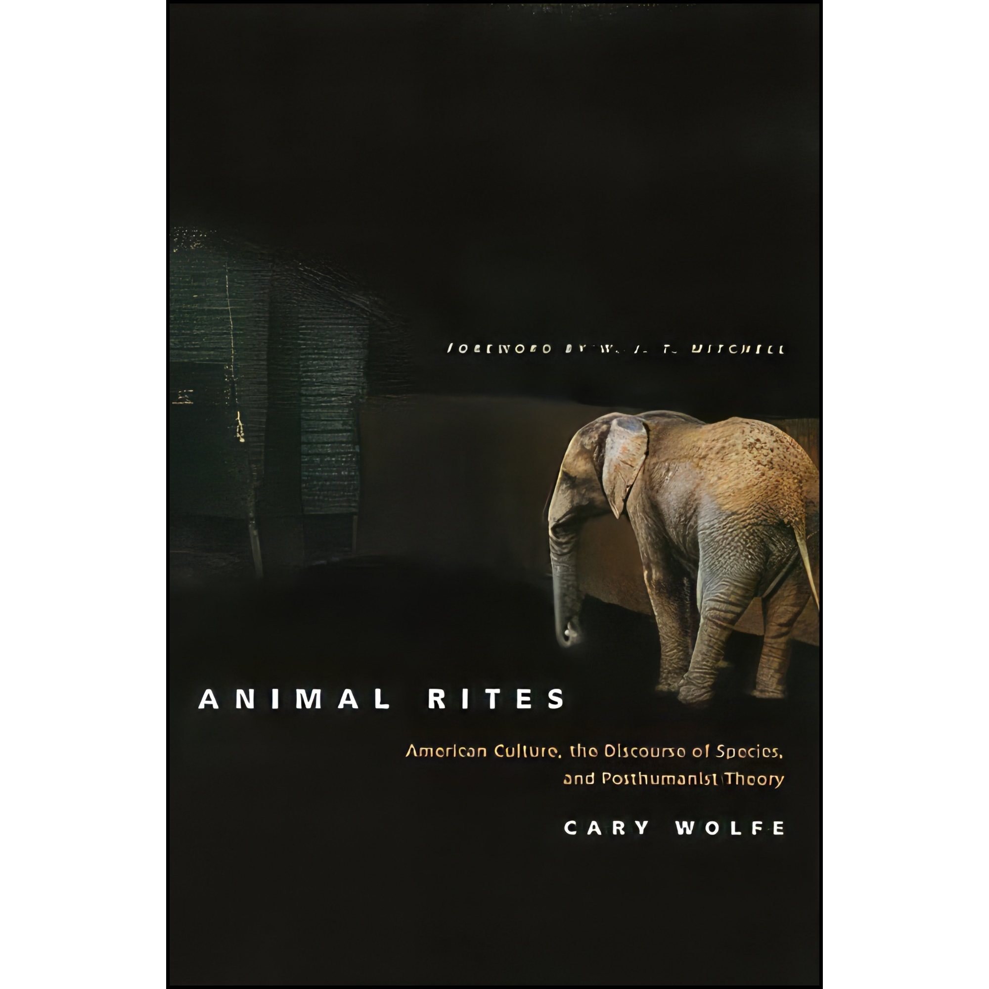 کتاب زبان اصلی Animal Rites اثر Cary Wolfe and Professor W J T Mitchell