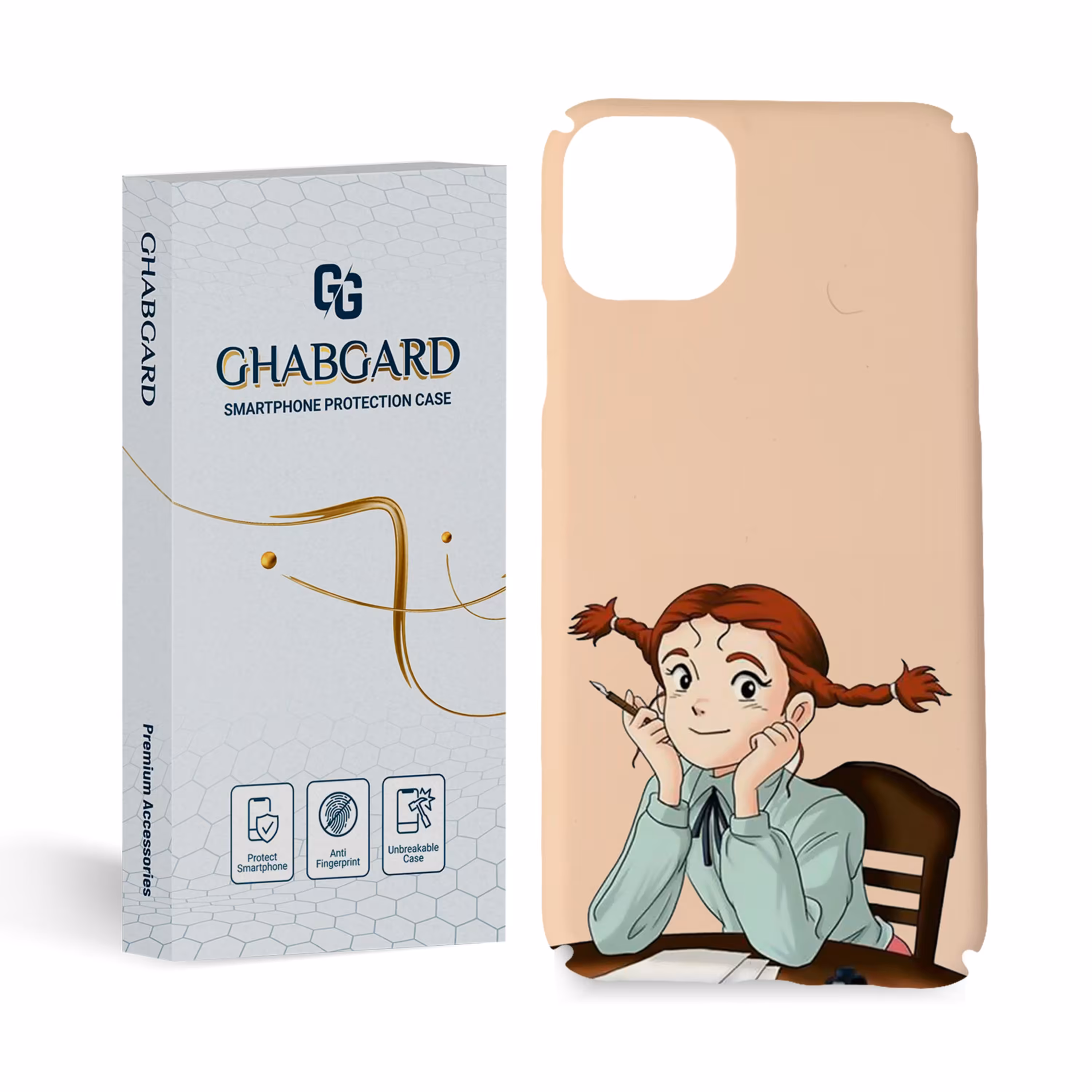 گارد قاب کاور دخترانه مدل g4007 مناسب گوشی موبایل 11promax full