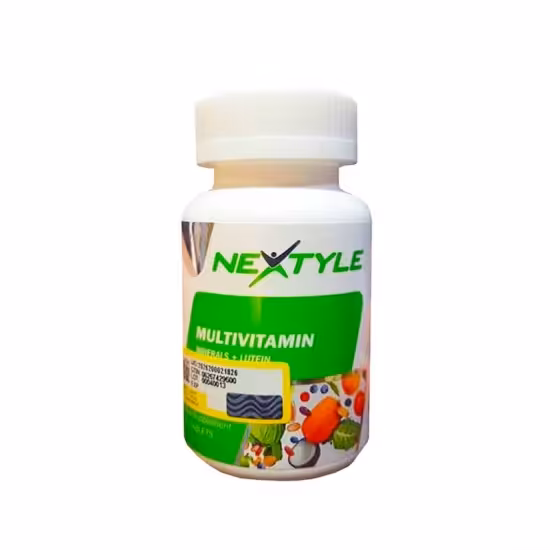 قرص مولتی ویتامین پلاس لوتئین نکستایل 60 عددی