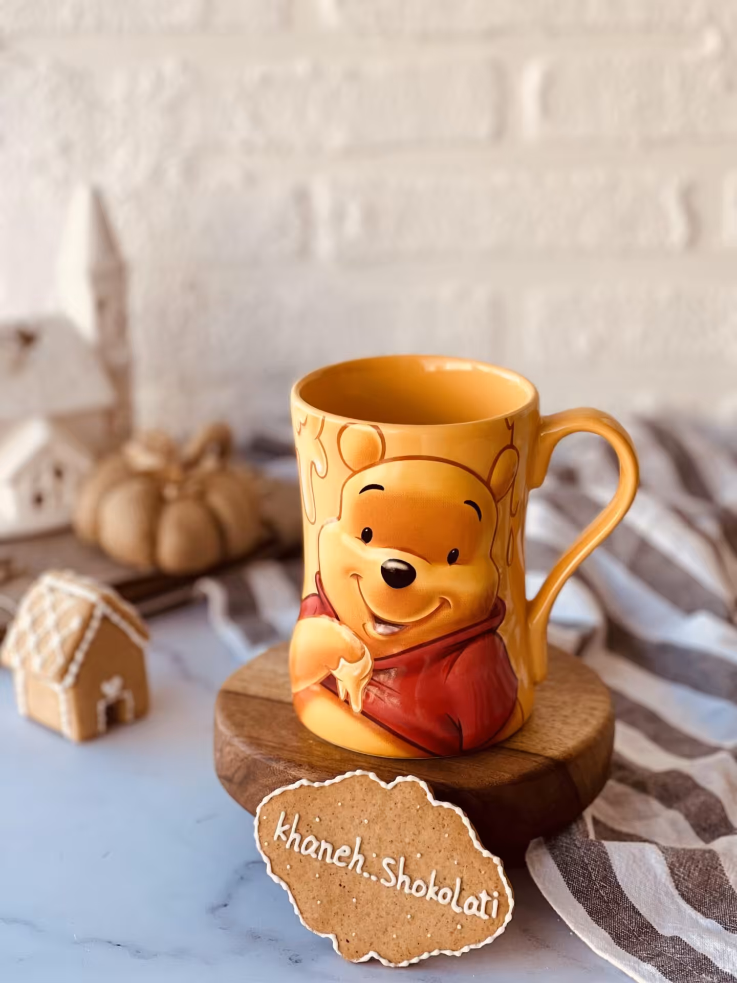 ماگ دیزنی POOH طرح برجسته T540