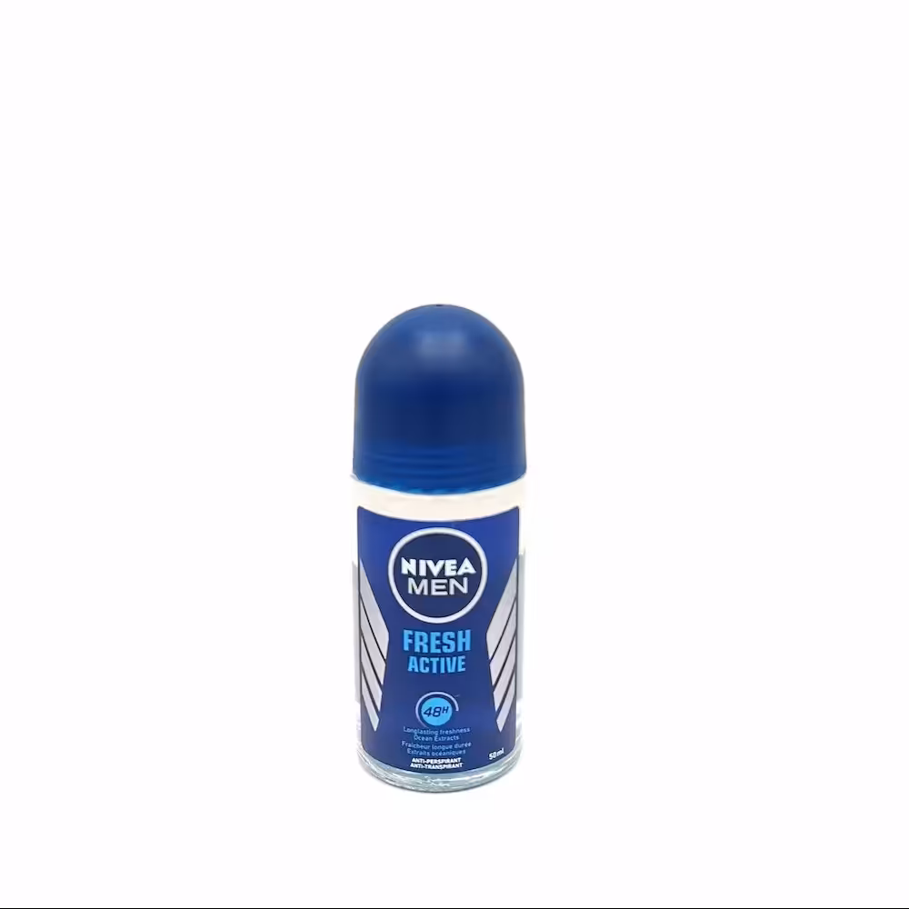 مام رول ضد تعریق مردانه نیوا فرش اکتیو Nivea Men Fresh Active Roll On Deodorant