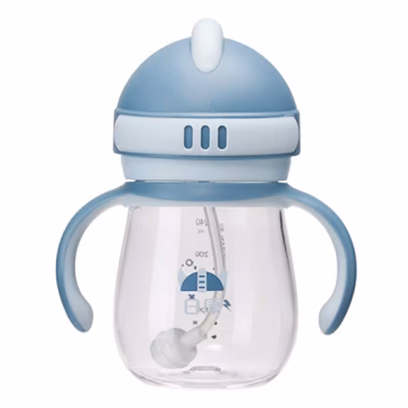 لیوان رووکو 360 درجه  240 میل مدل دسته دار  و نی دار