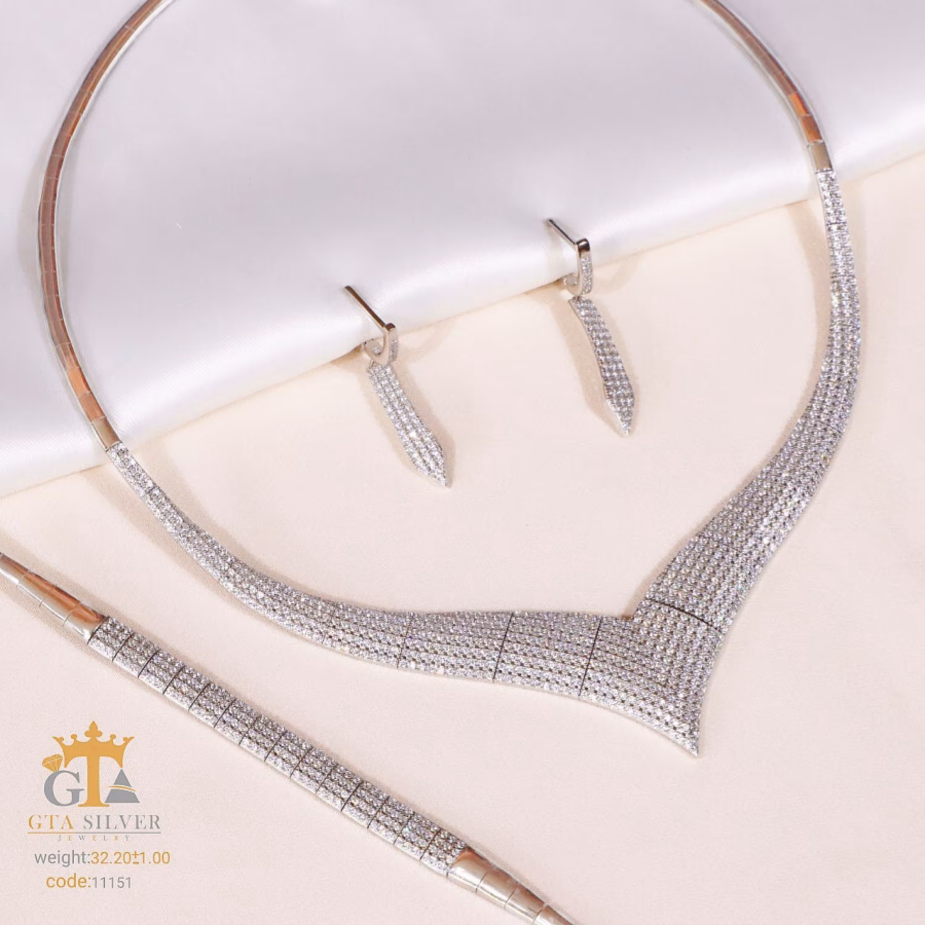 سرویس نقره مارسا طرح تنیسی کد 11151-34