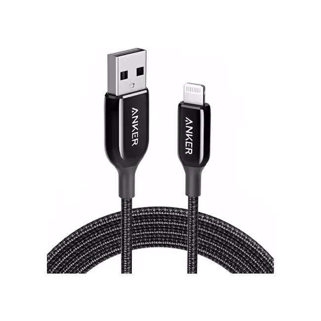 کابل یو اس بی به لایتنینگ انکر مدل پاور لاین پلاس 3 – آ 8823 طول 1.8 متر | Anker powerline  III A8823 USB to Lightning Cable