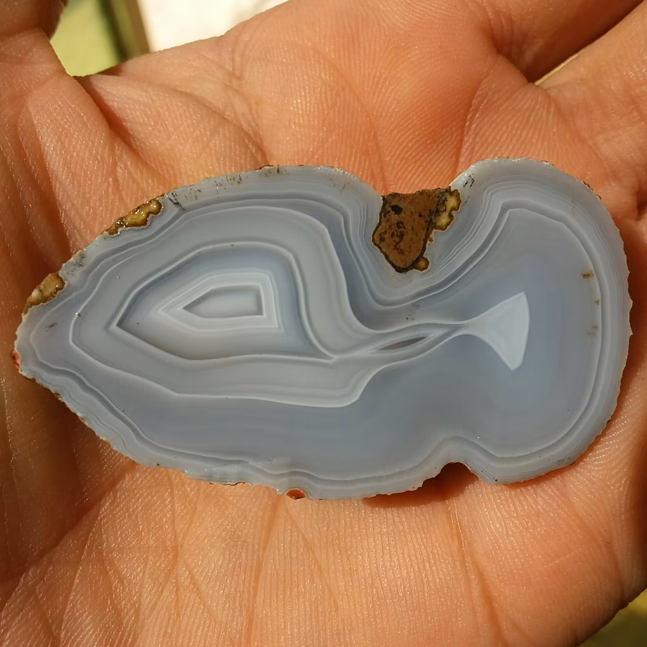 اسلایس سنگ عقیق سلیمانی 3بعدی مصور(ماهی) 100درصد طبیعی شاهکار خلقت