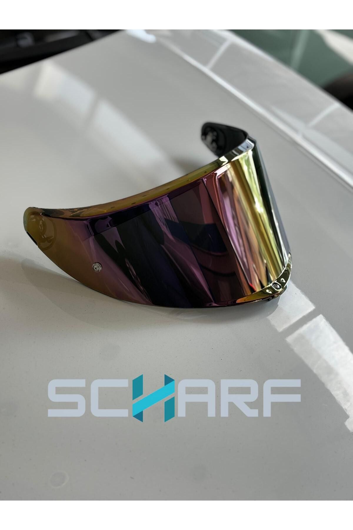 کلاه کاسکت موتورسیکلت صورتی AGV K6 K6S PLK سازگار با ROSEGOLD VIZOR scharf
