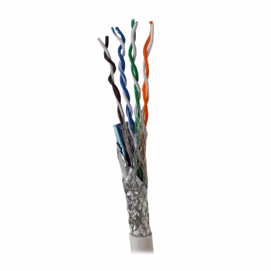 کابل شبکه 305 متری دی نت Cat6 SFTP Copper