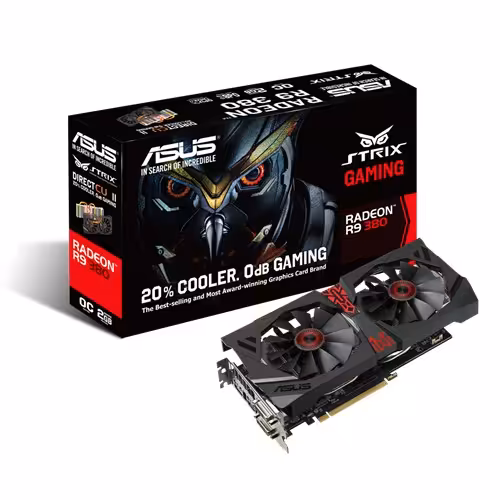 کارت گرافیک ایسوس مدل آر ناین 380 با ظرفیت 2 گیگابایت