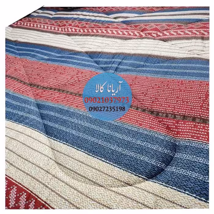 پک لحاف کرسی آریانا شامل کرسی تاشو 70و لحاف کرسی 4 در 4 طرح گبه