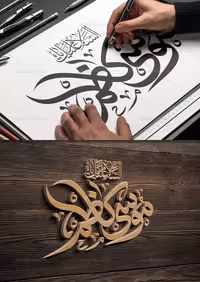 وکتور تایپوگرافی موسی کاظم علیه السلام | گرافیک با طعم تربچه